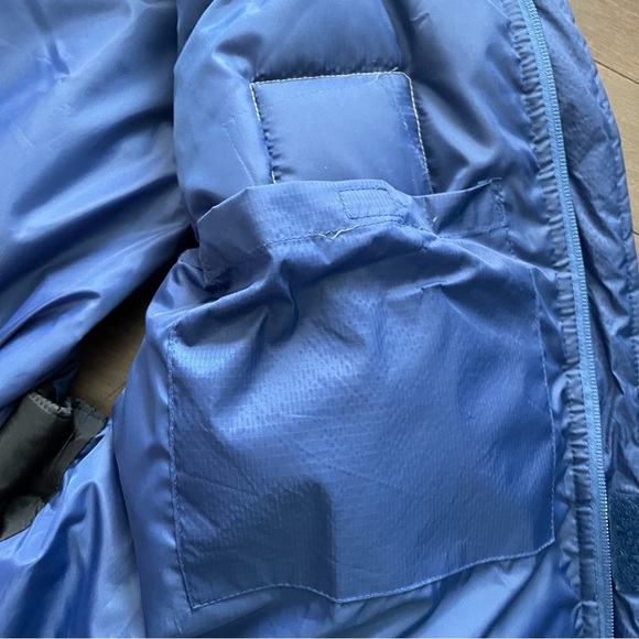 Vintage Boeing 777 Duck Down & Feather Blue Puffer Vest by Togo Men’s XL - Picture 9 of 11